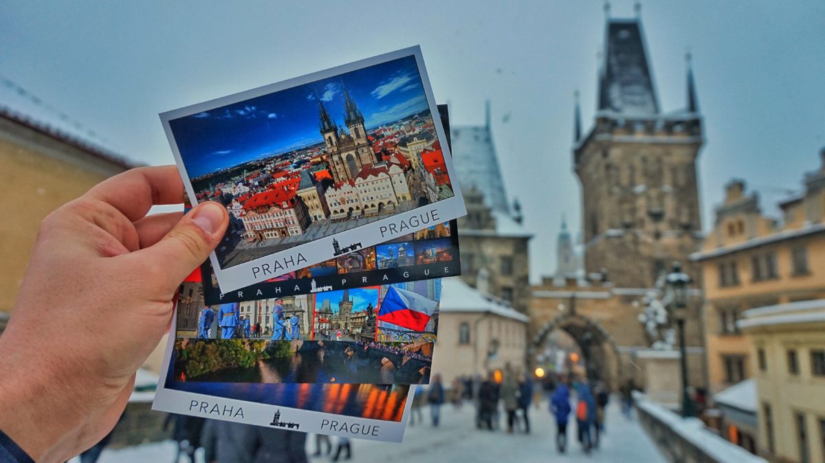 ru-turist.ru открытка postcard Прага Чехия Prague Czech Republic